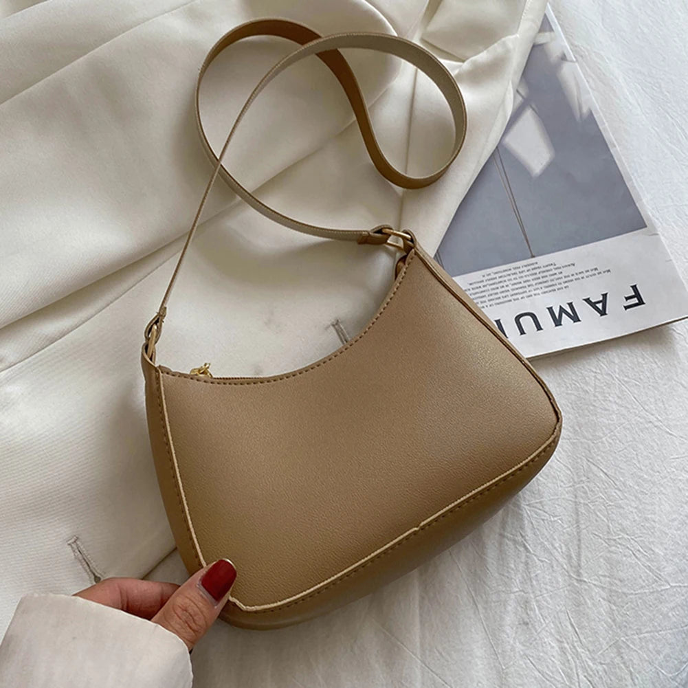 LuxeCharm Minimalist Shoulder Bag