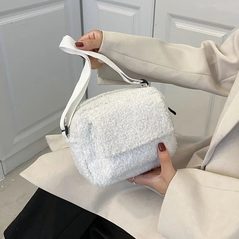 Corduroy Crossbody Mini Bag