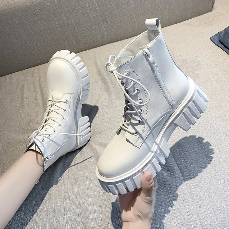 UrbanEdge Chunky Combat Boots