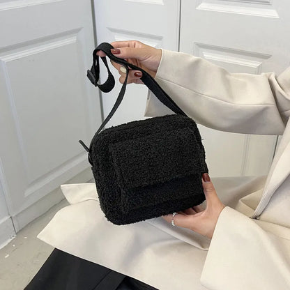 Corduroy Crossbody Mini Bag