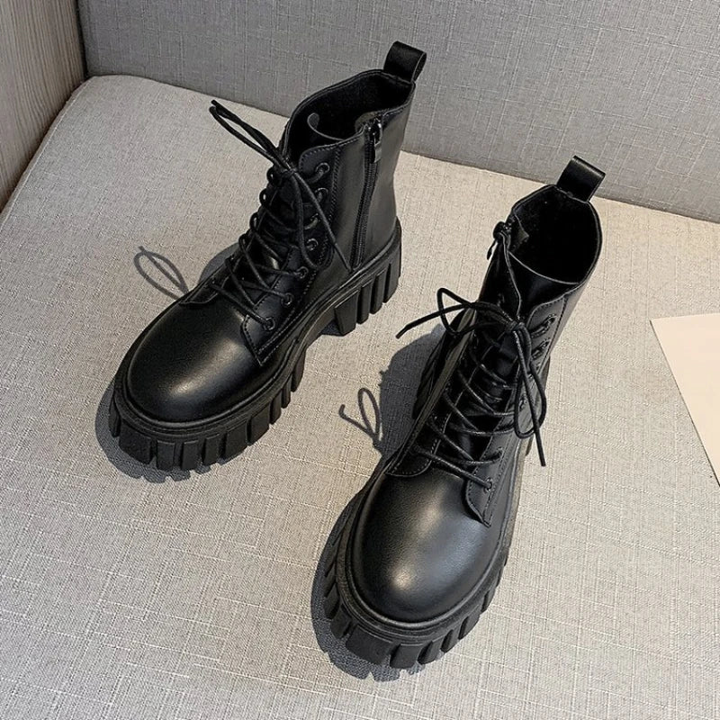 UrbanEdge Chunky Combat Boots