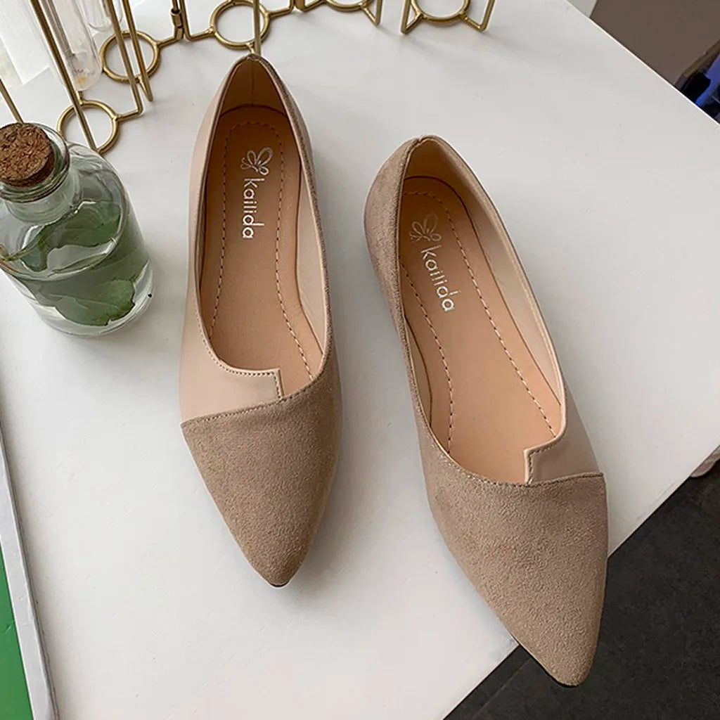 EleganceStep Women’s Pointed Toe Flats