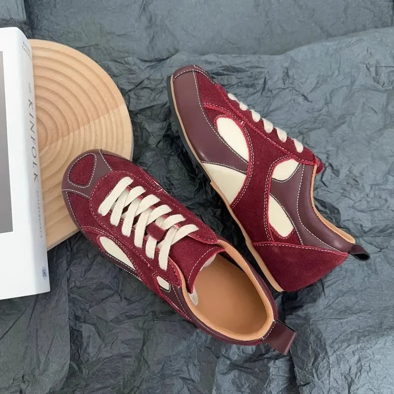 Retro Wine Sneakers