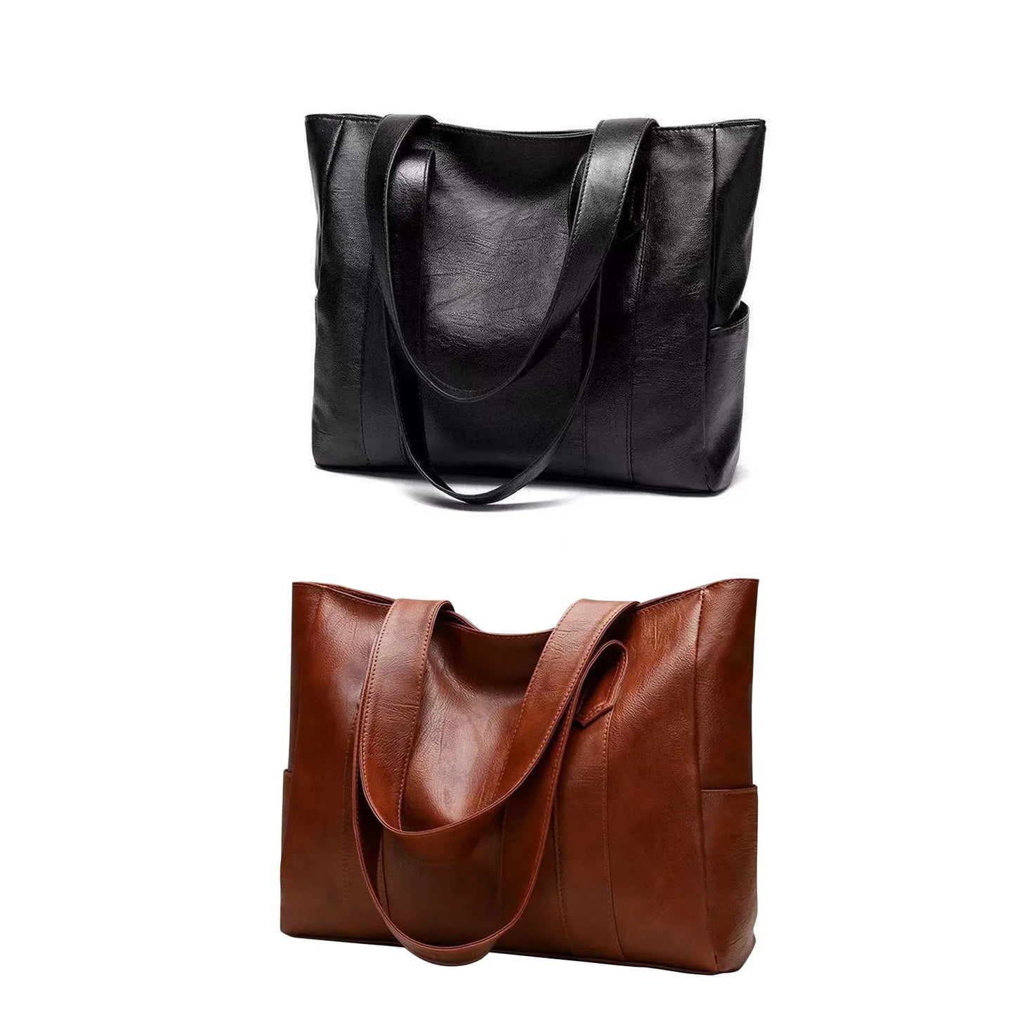 Urban Elegance Leather Tote