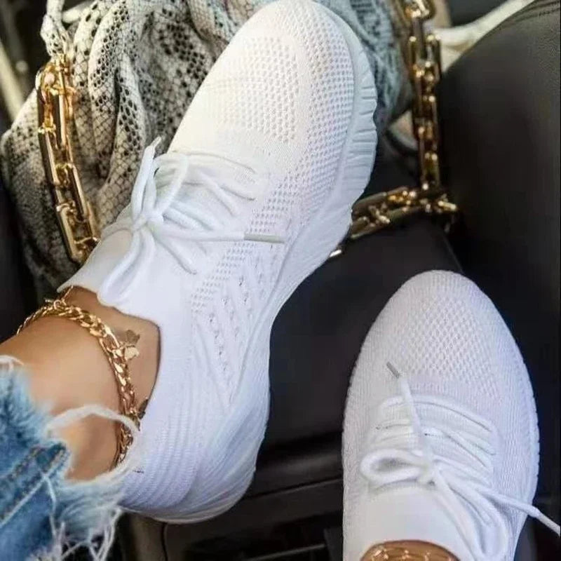 BlushFlex Knit Sneakers