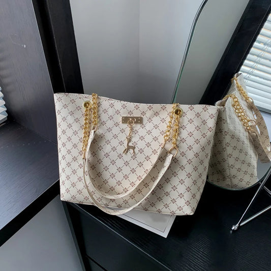 Elegance Tote - Luxury Chain Shoulder Bag