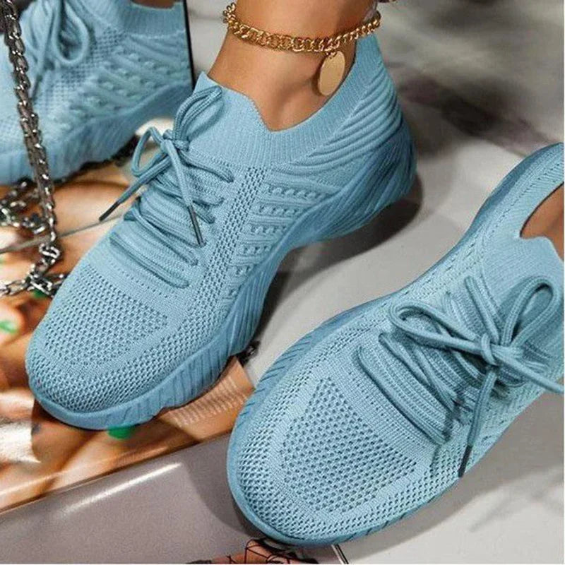 BlushFlex Knit Sneakers