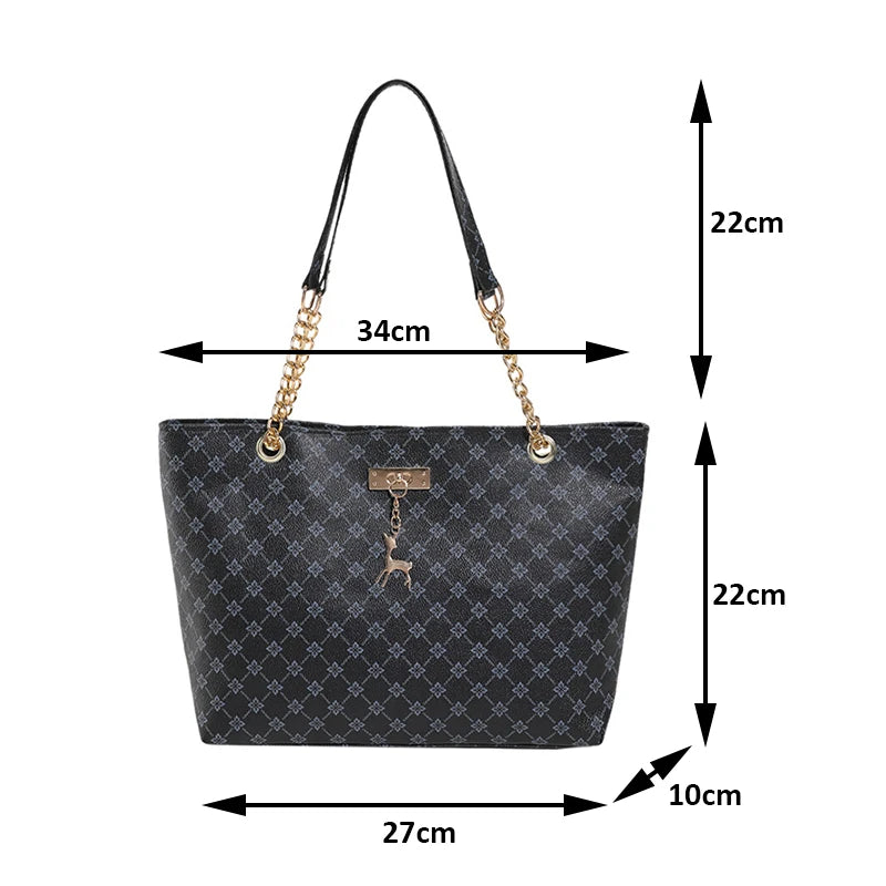 Elegance Tote - Luxury Chain Shoulder Bag