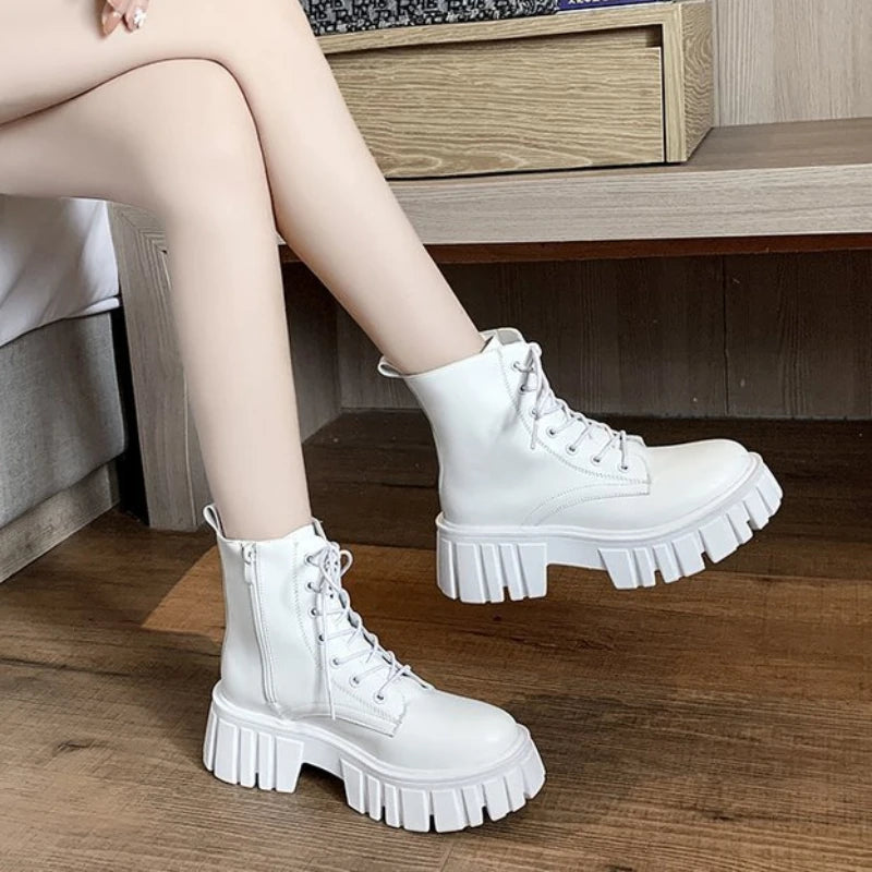 UrbanEdge Chunky Combat Boots