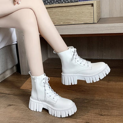 UrbanEdge Chunky Combat Boots