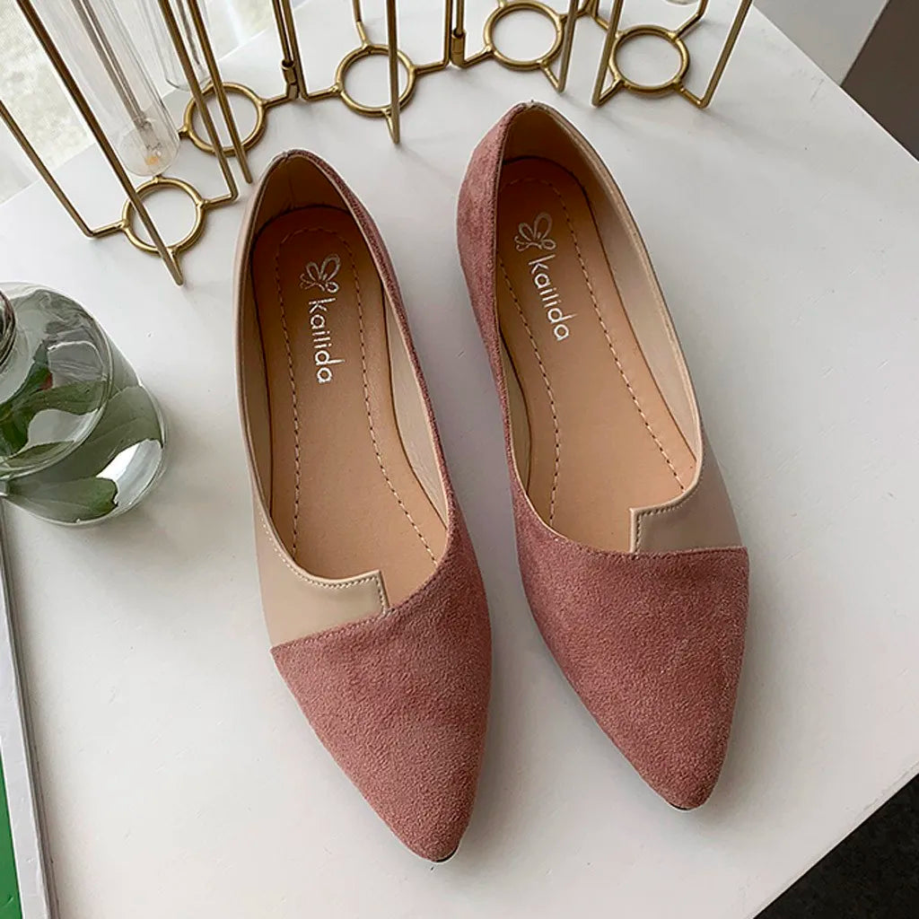 EleganceStep Women’s Pointed Toe Flats