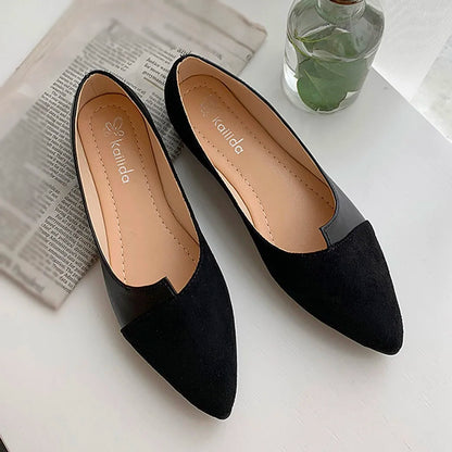EleganceStep Women’s Pointed Toe Flats