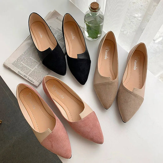 EleganceStep Women’s Pointed Toe Flats