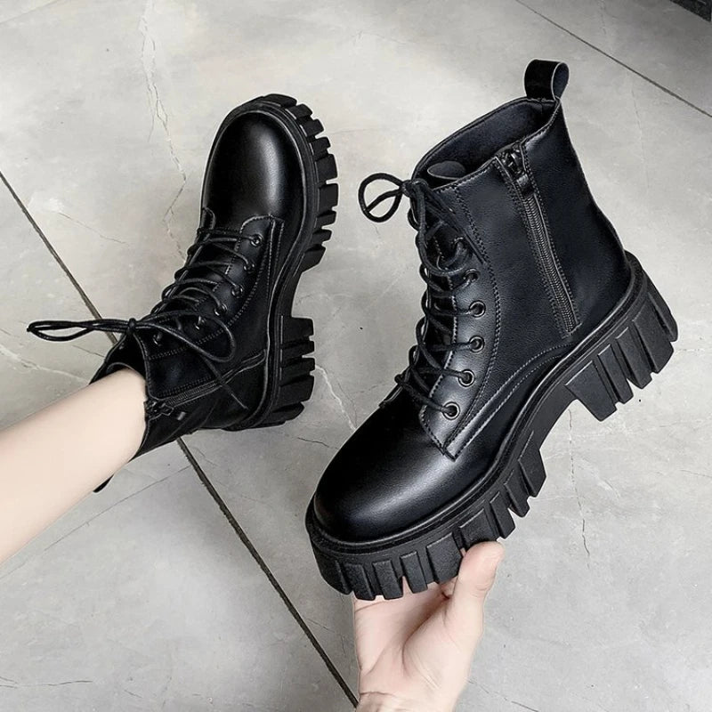 UrbanEdge Chunky Combat Boots