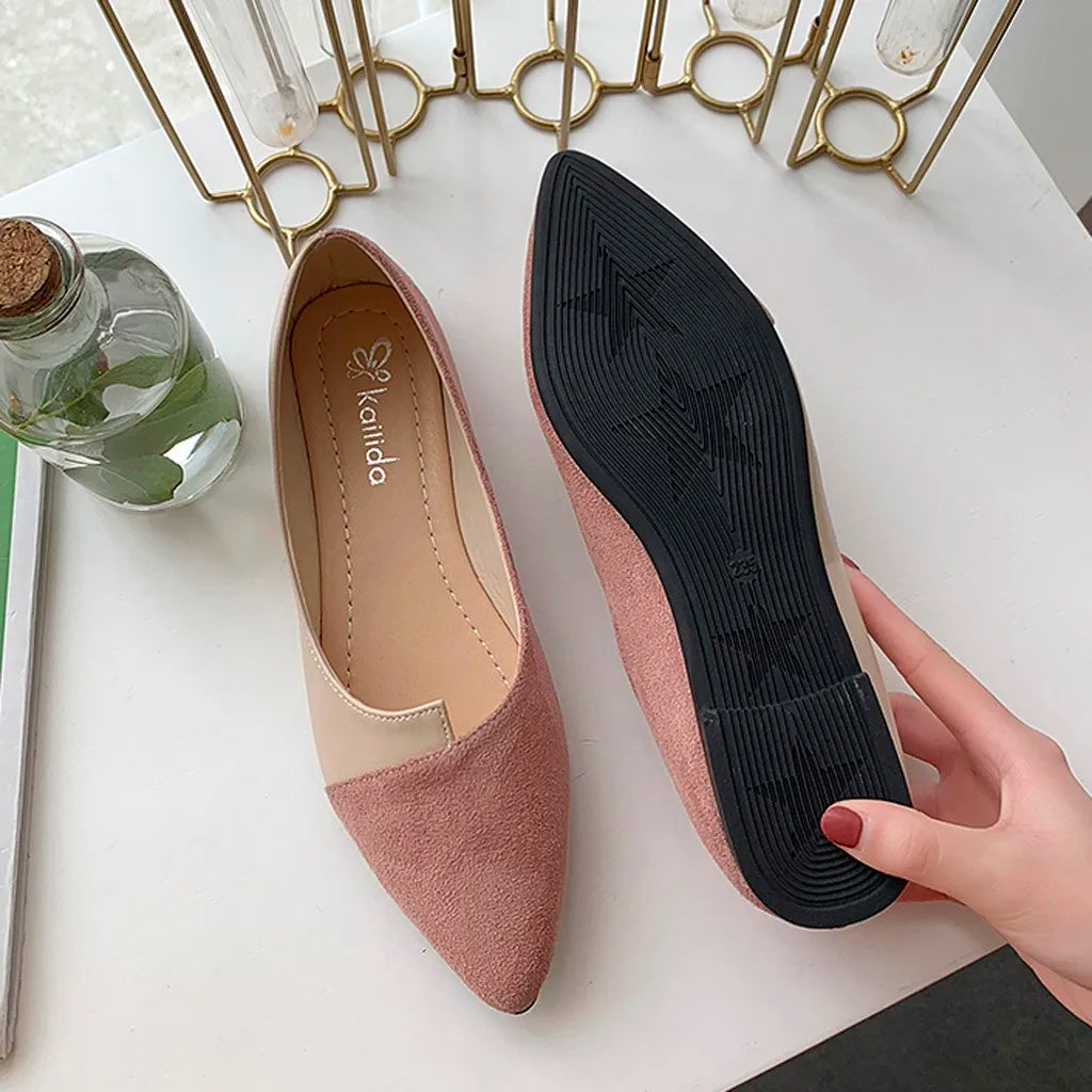 EleganceStep Women’s Pointed Toe Flats